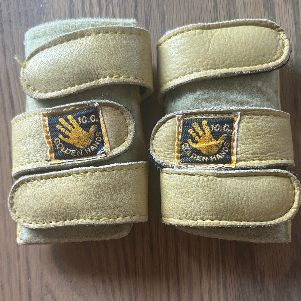 Women's Gymnastics leather Grips - Tan